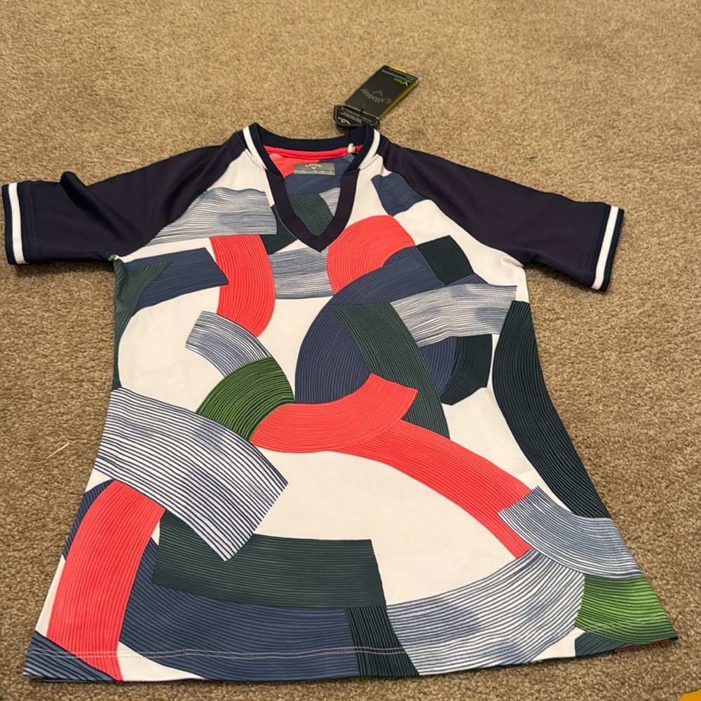 Callaway golf shirt with swing tech XS.. NWT